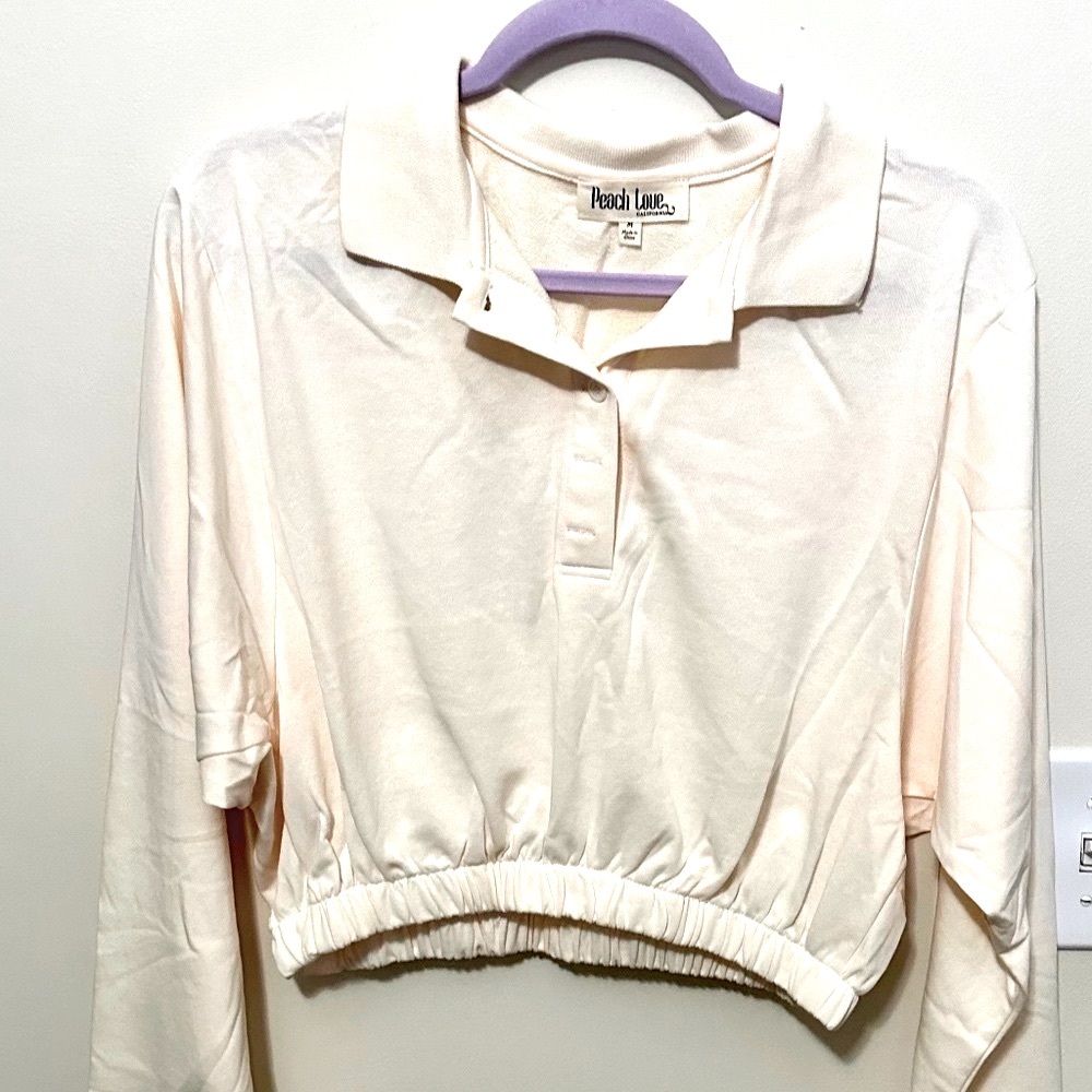 Cropped Polo long sleeve